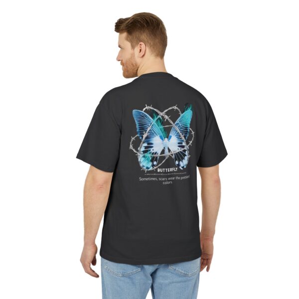 Butterfly Graphic Oversized T-Shirt – Unisex 240 GSM Cotton