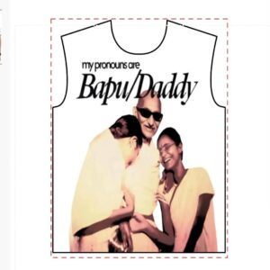 Bapu AOP oversized T-shirt